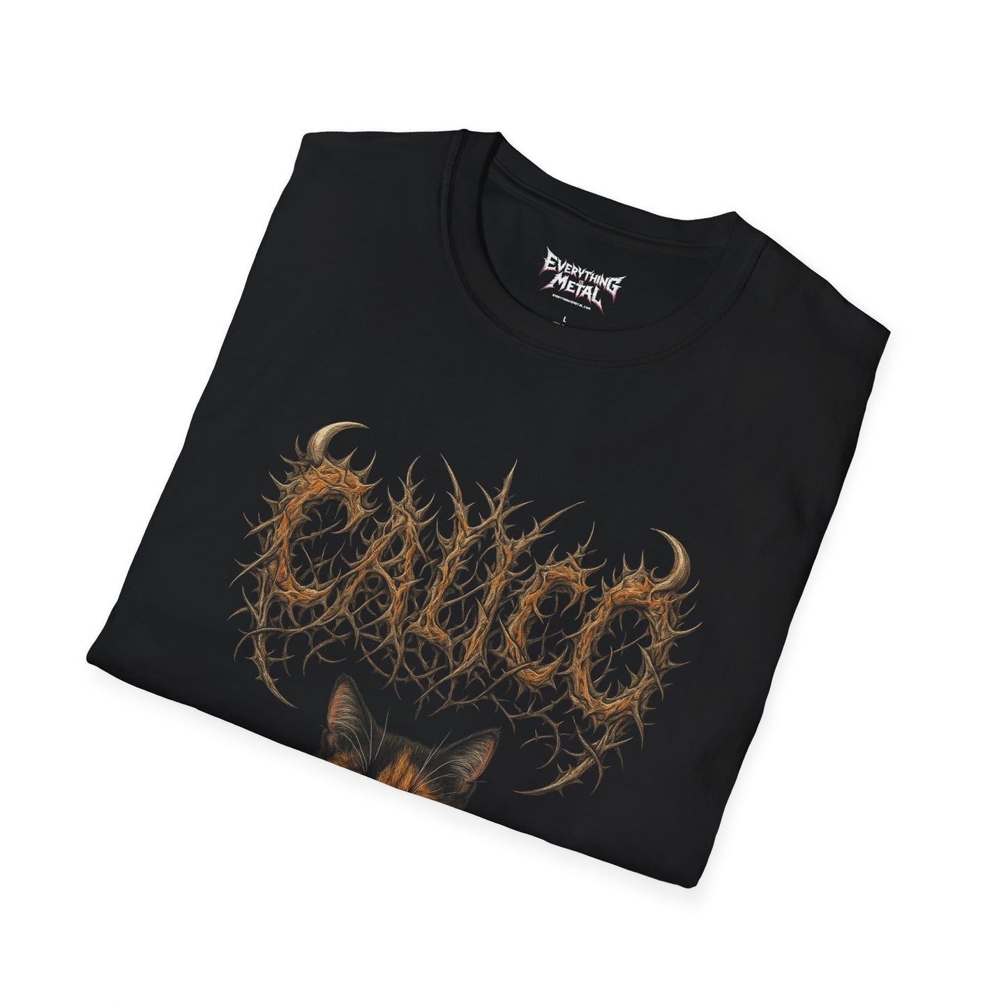 Calico Cat Metal Unisex Shirt