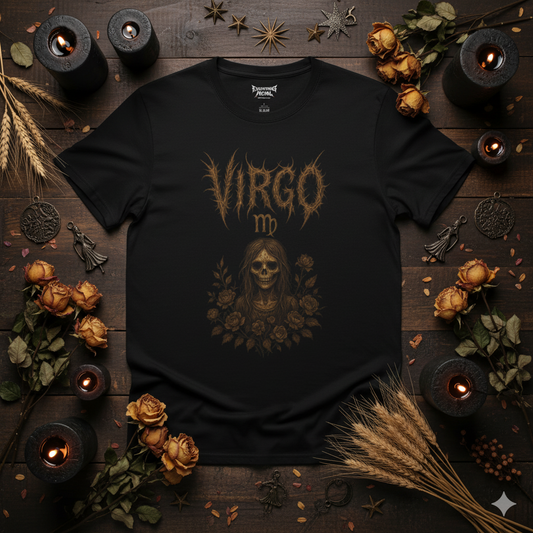 Virgo Zodiac Metal Unisex Shirt