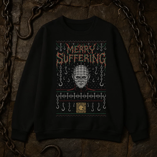 Merry Suffering Ugly Christmas Sweatshirt