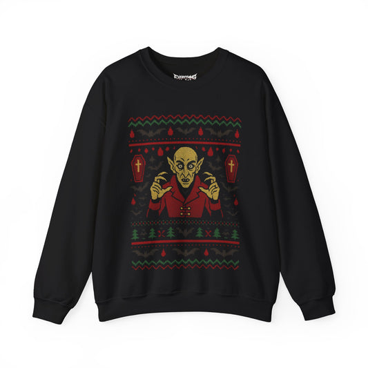 Nosferatu Ugly Christmas Sweatshirt