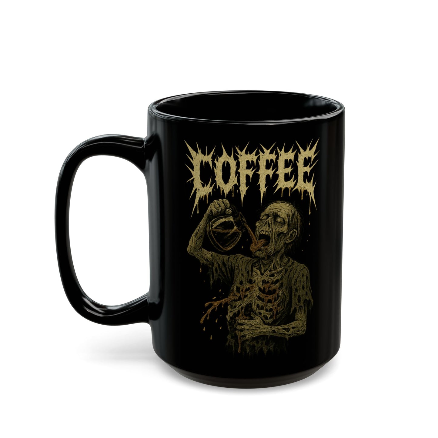 COFFEE Metal Zombie Mug - 11oz & 15oz