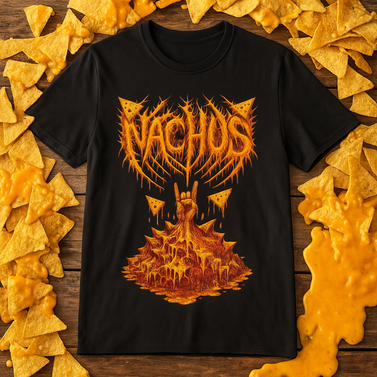 NACHOS. Now with MORE CHEESE.