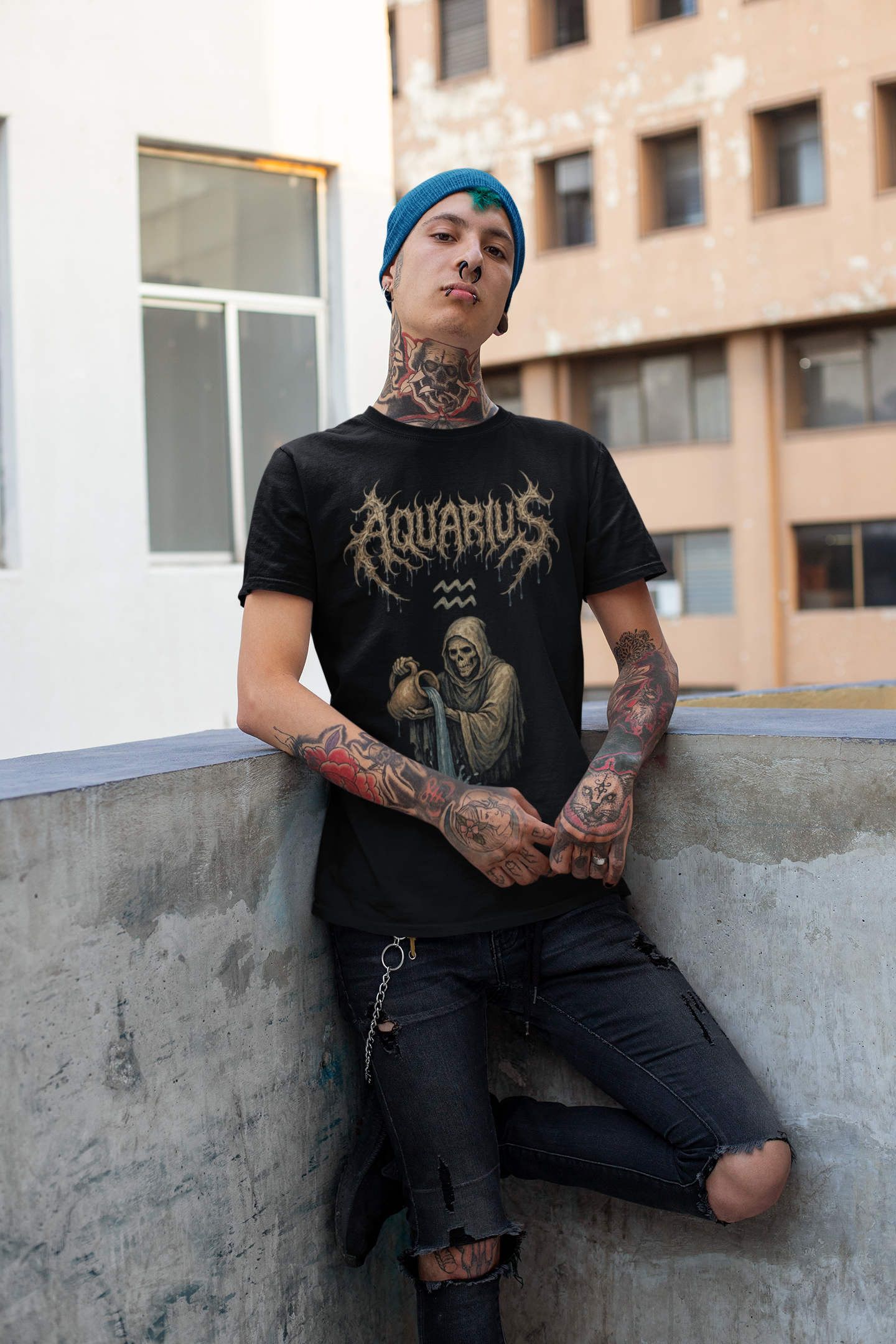 Aquarius Metal Unisex Shirt