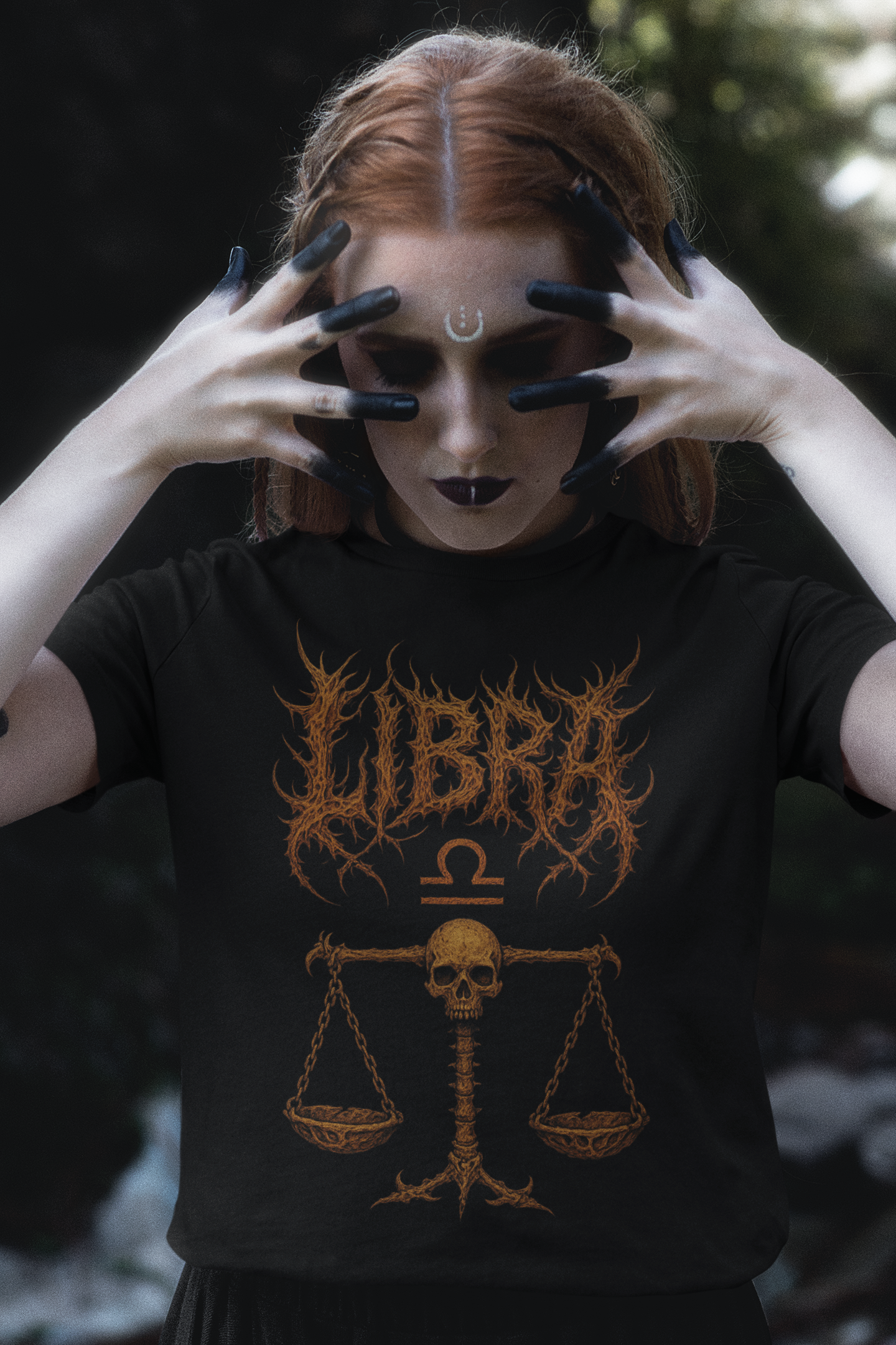 Libra Scales Metal Unisex Shirt