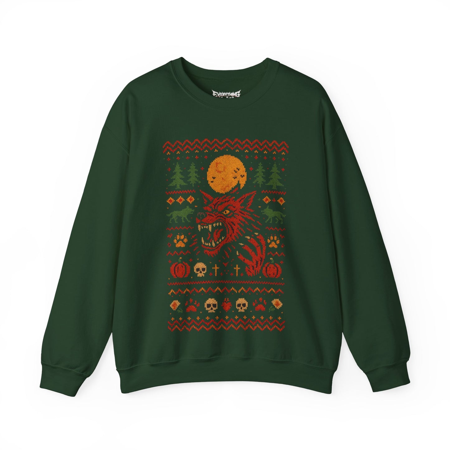 Werewolf Ugly Christmas Sweatshirt