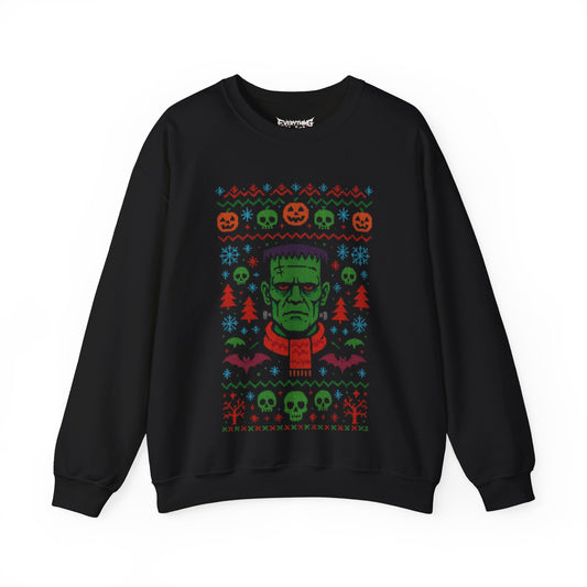 Frankenstein Ugly Christmas Sweatshirt