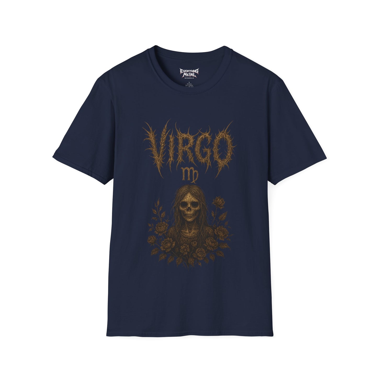 Virgo Zodiac Metal Unisex Shirt