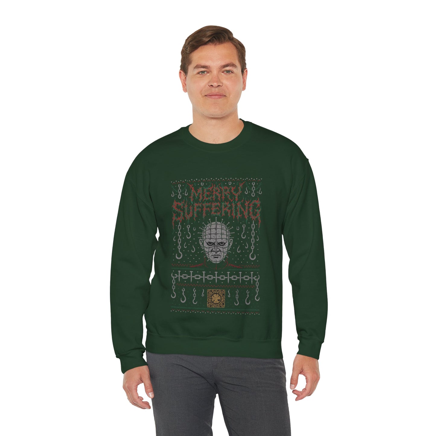 Merry Suffering Ugly Christmas Sweatshirt