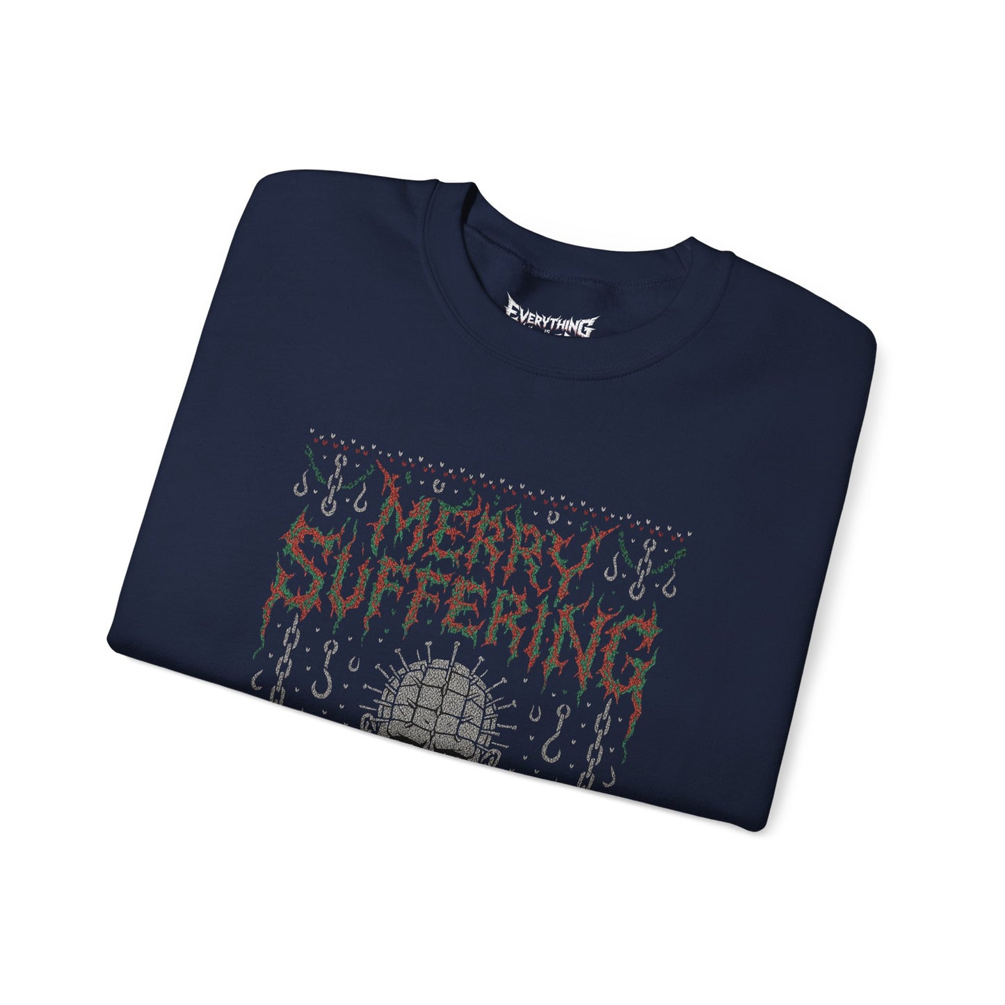 Merry Suffering Ugly Christmas Sweatshirt