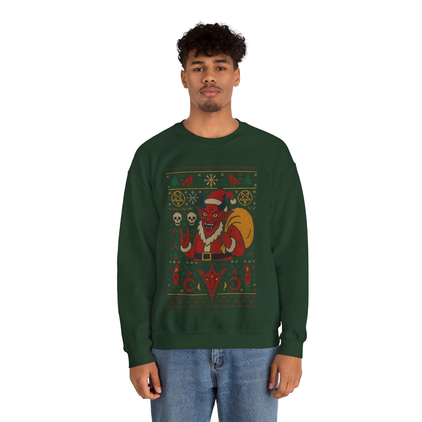 Satan Claus Ugly Christmas Sweatshirt