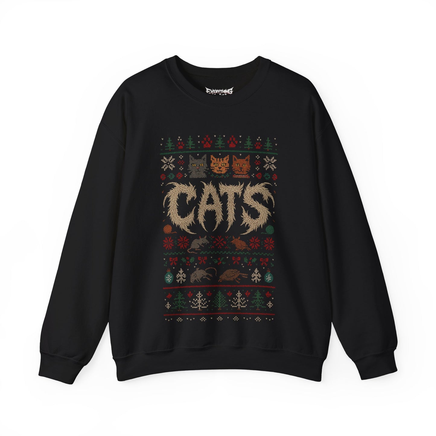 Cats Ugly Christmas Sweatshirt