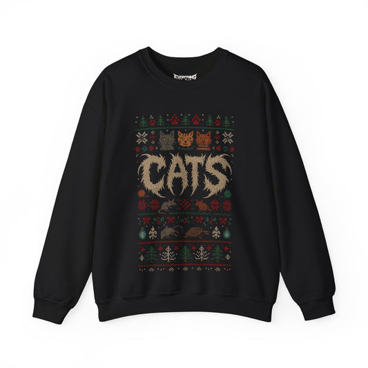 Cats Ugly Christmas Sweatshirt