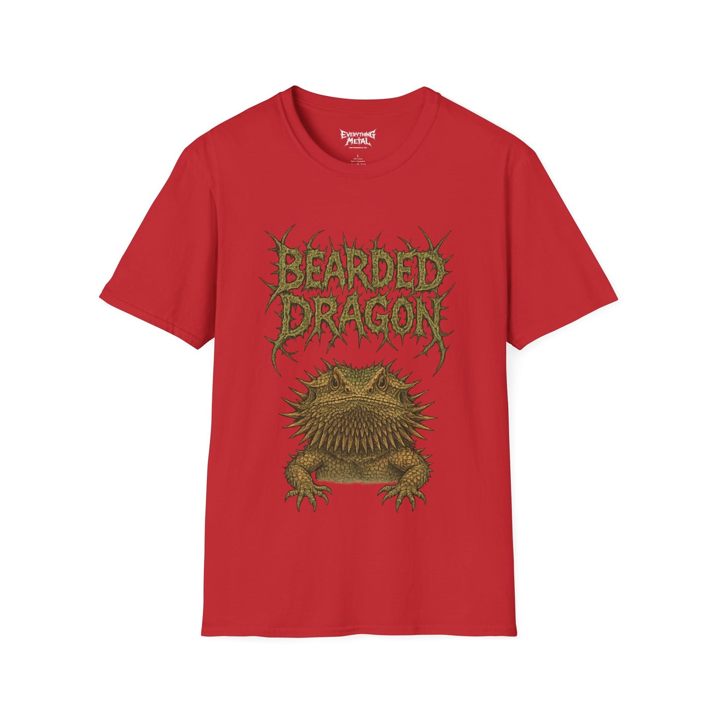 Bearded Dragon Metal Unisex Shirt