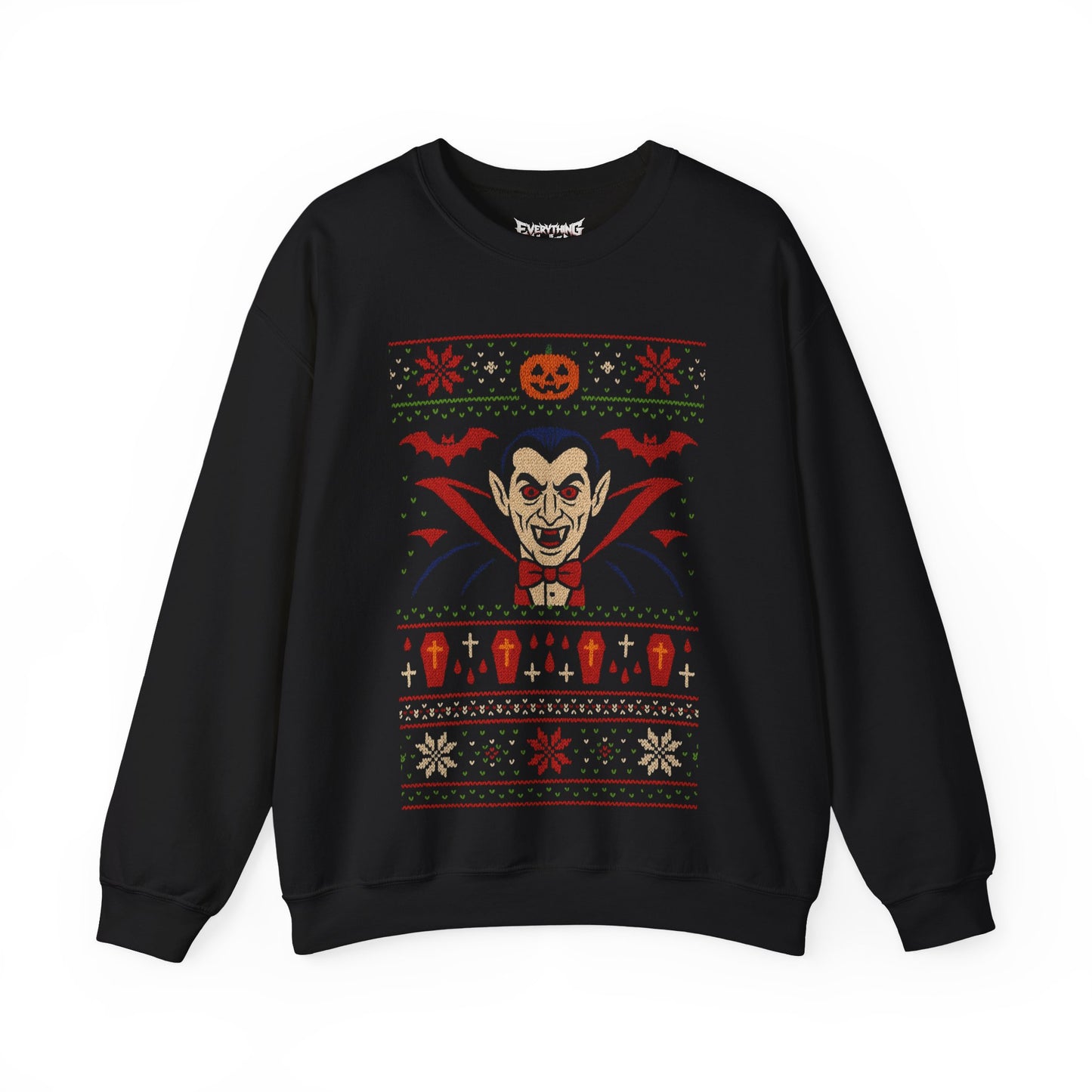 Dracula Ugly Christmas Sweatshirt