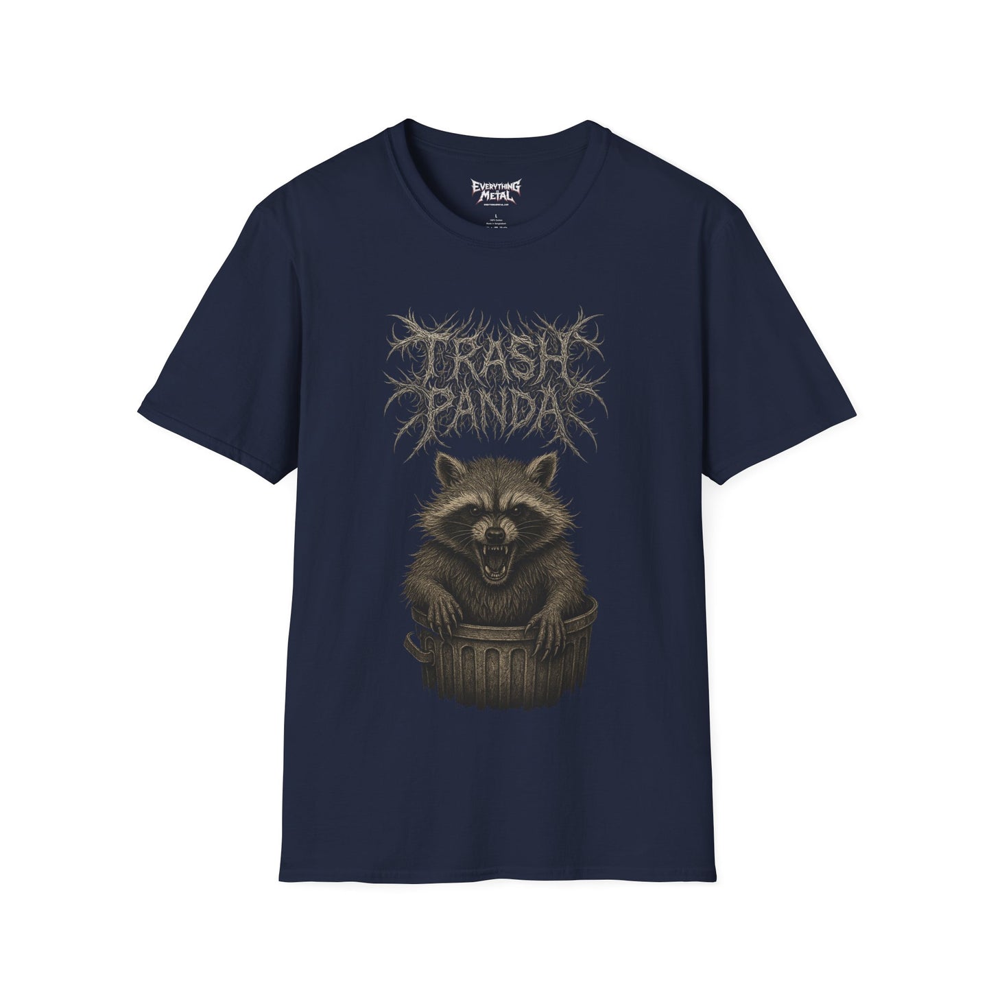 Trash Panda Raccoon Metal Unisex Shirt