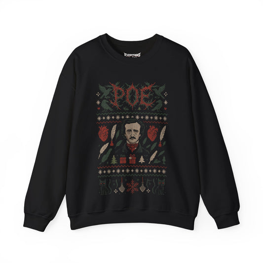 Edgar Allen Poe Christmas Sweatshirt