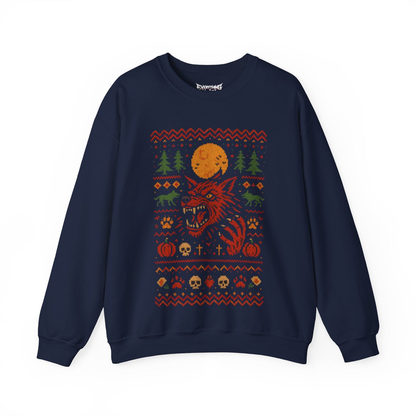 Werewolf Ugly Christmas Sweatshirt