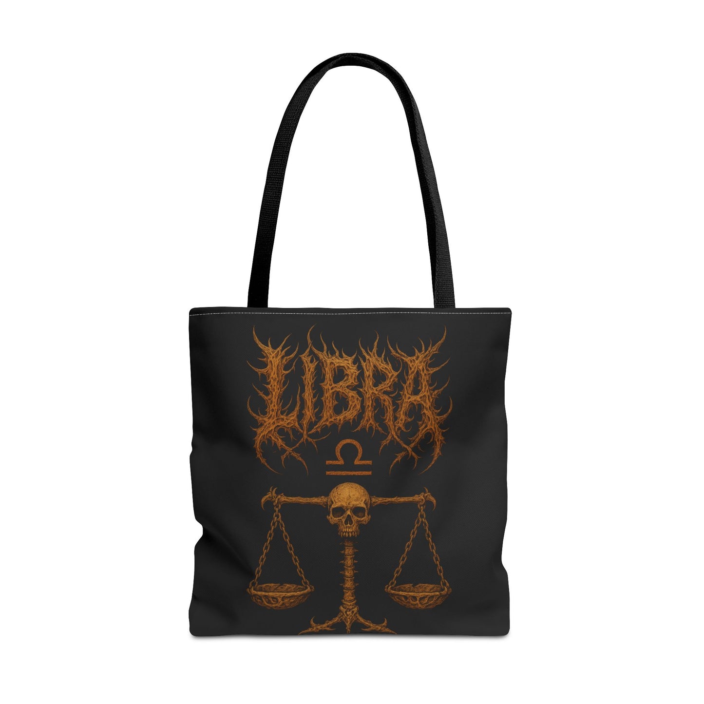 Libra Zodiac Metal Tote Bag