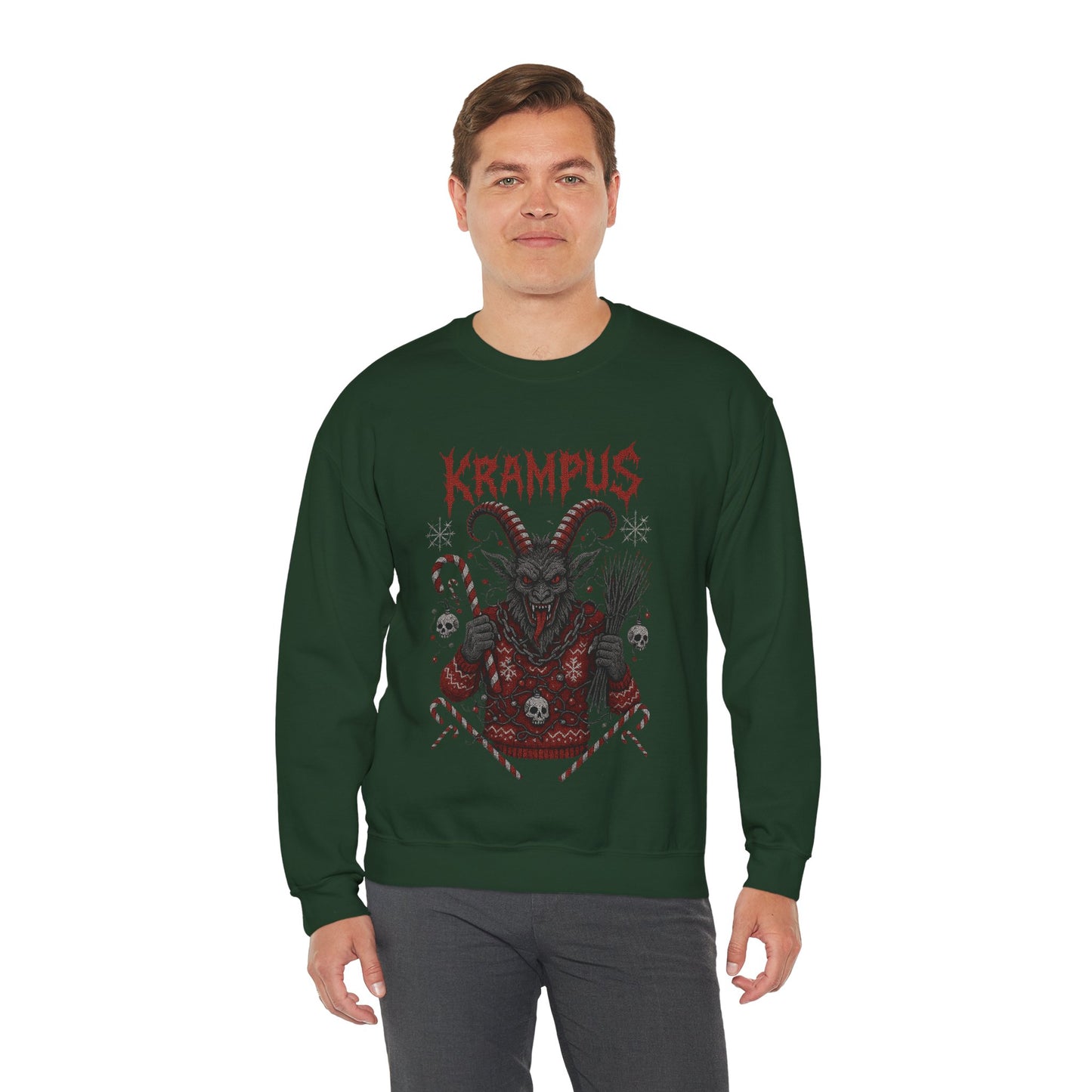 Krampus Ugly Christmas Sweatshirt
