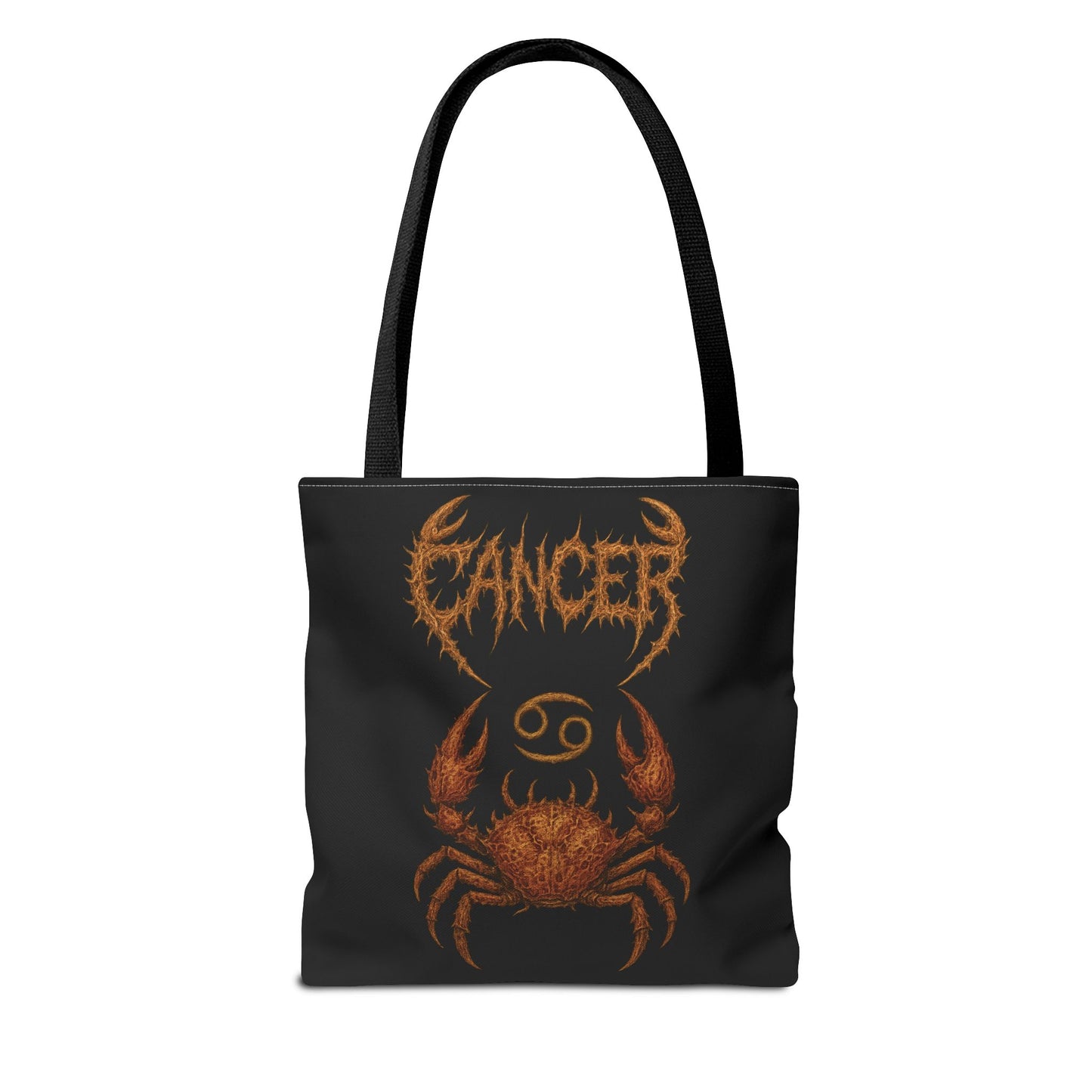 Cancer Zodiac Metal Tote Bag