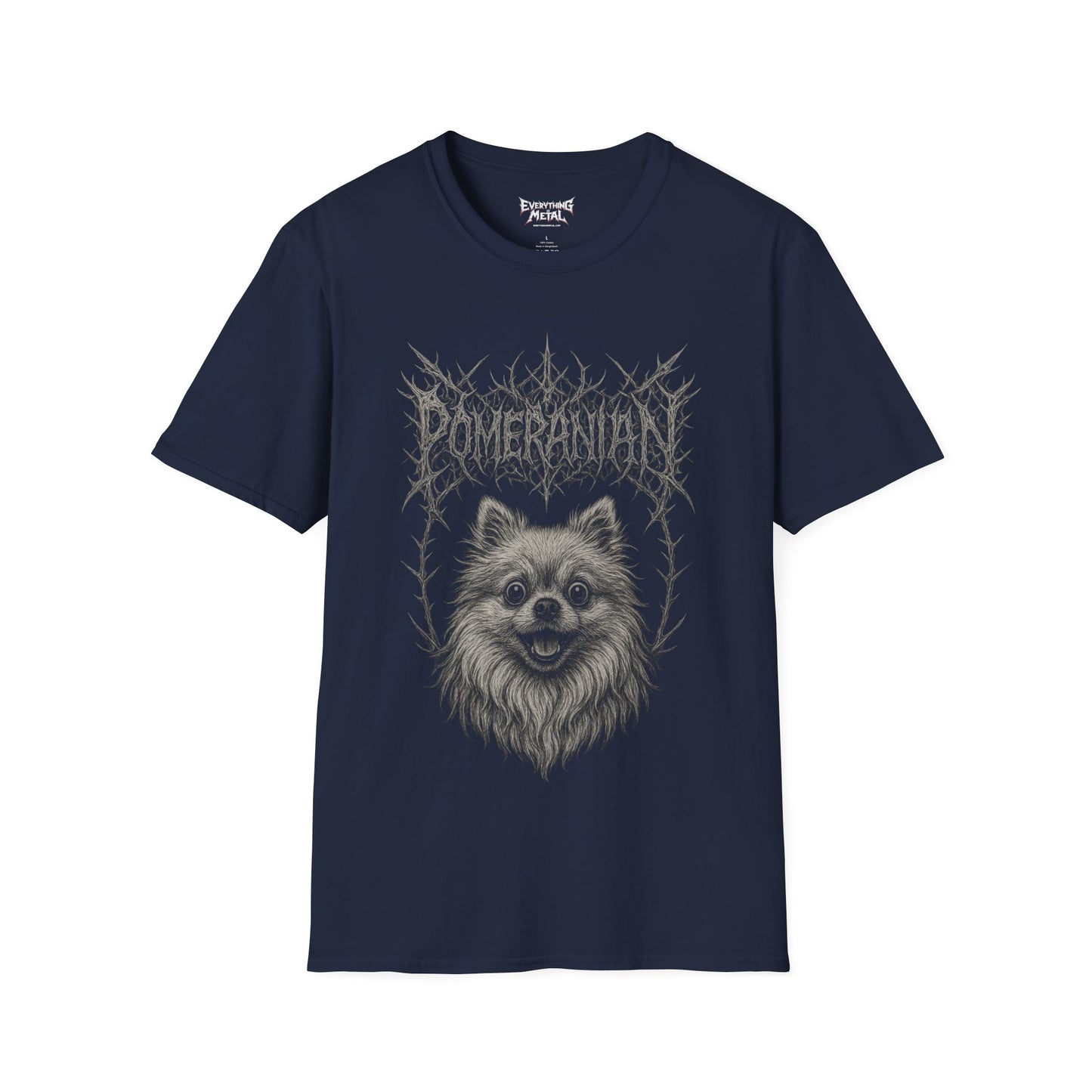 Pomeranian Metal Unisex Shirt