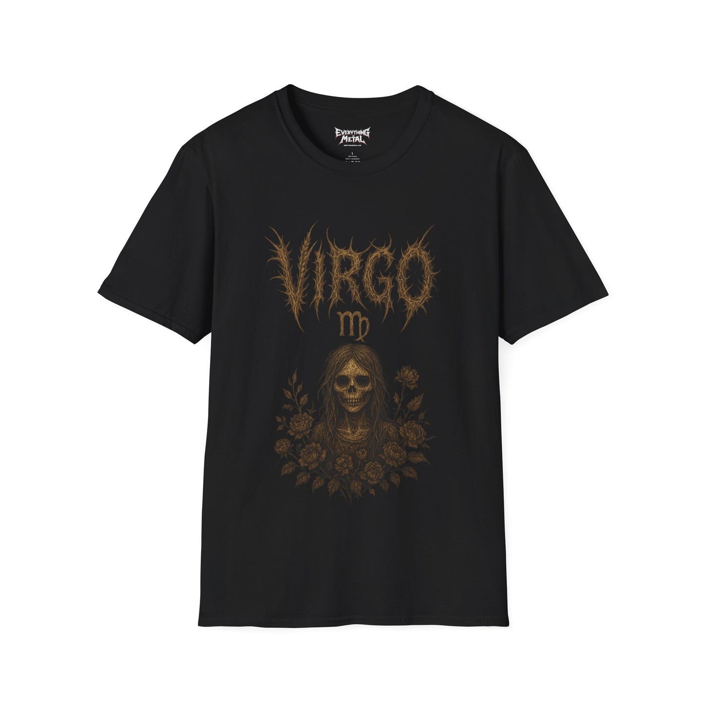 Virgo Zodiac Metal Unisex Shirt