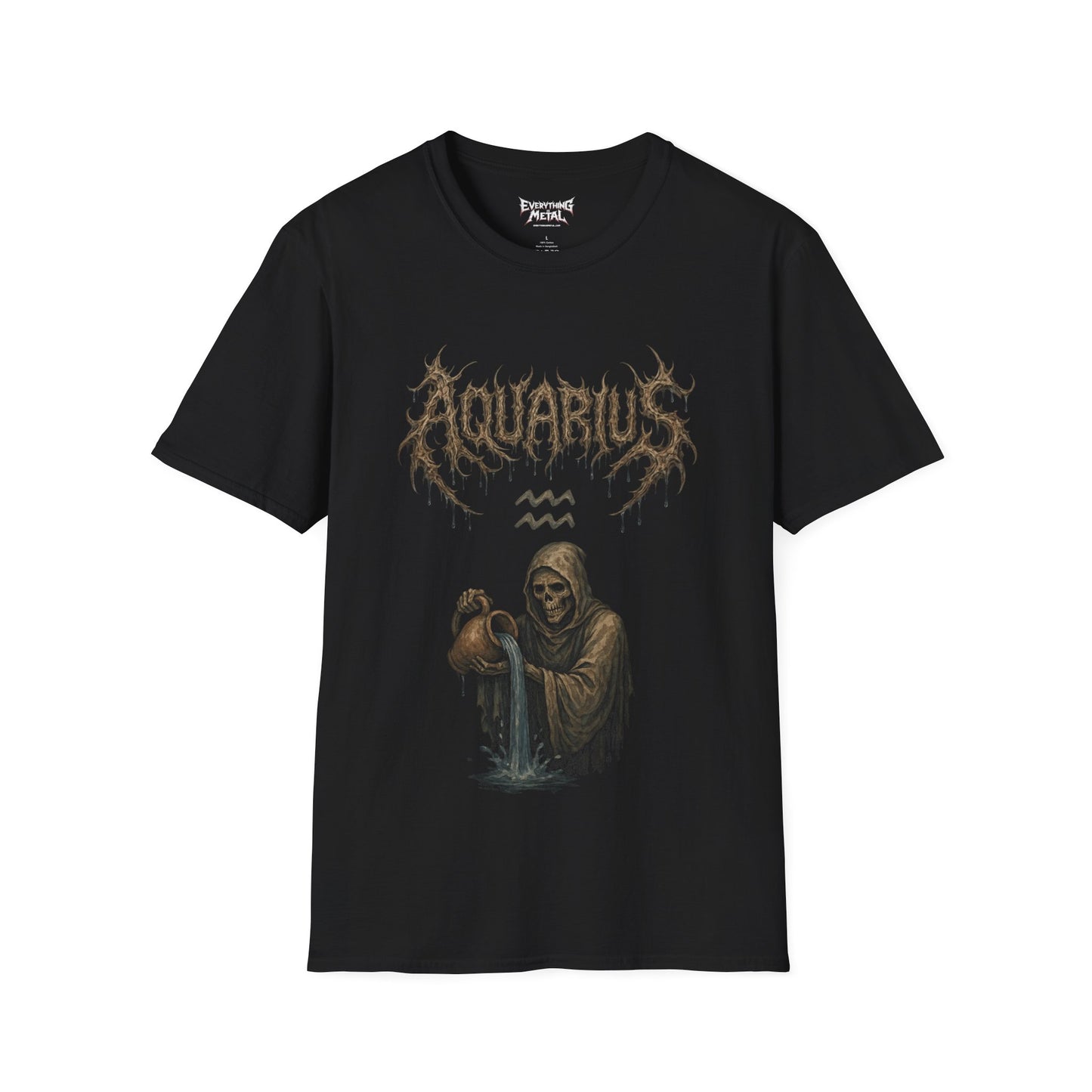 Aquarius Metal Unisex Shirt