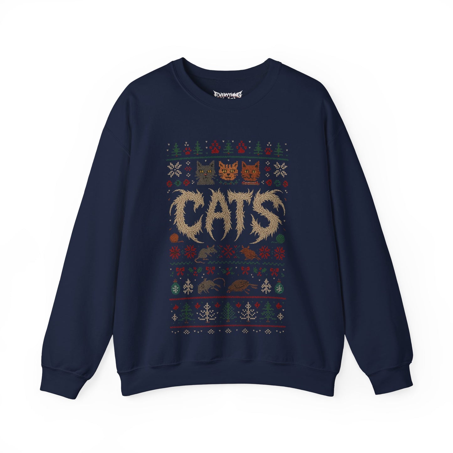 Cats Ugly Christmas Sweatshirt