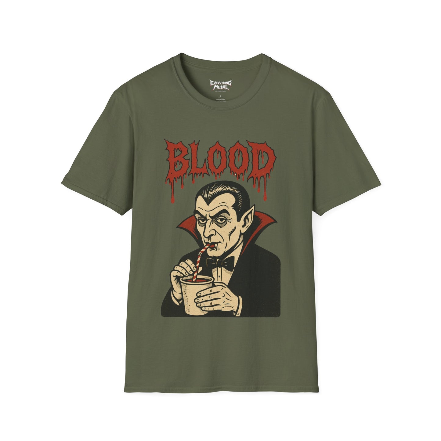 BLOOD - Dracula Metal Unisex Shirt