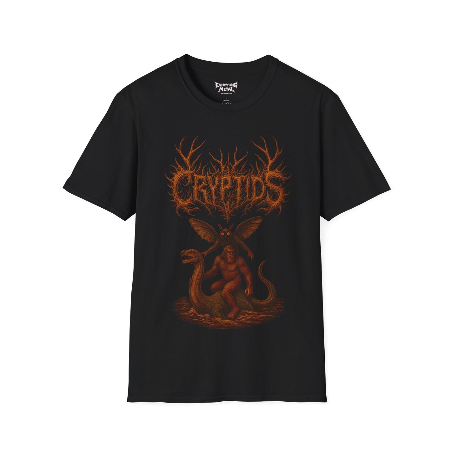 Cryptids Metal Unisex Shirt