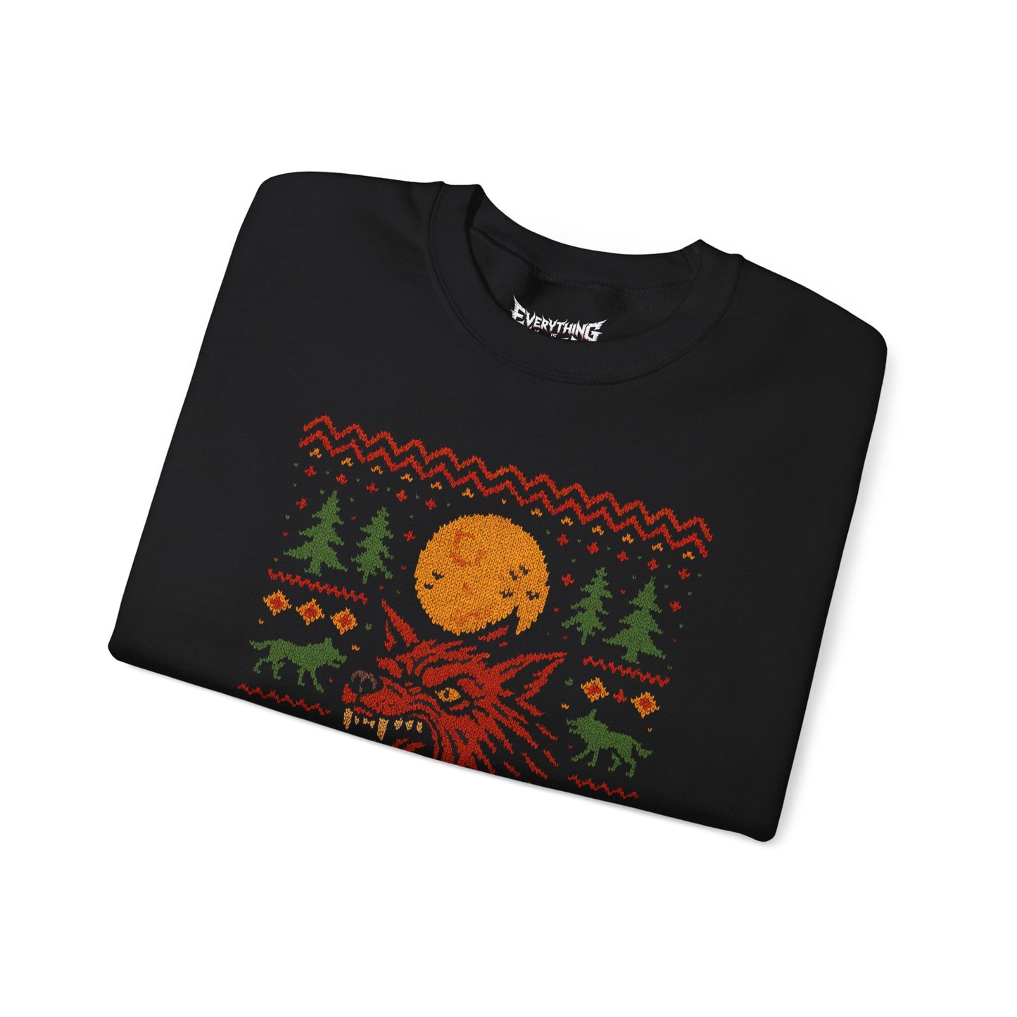 Werewolf Ugly Christmas Sweatshirt