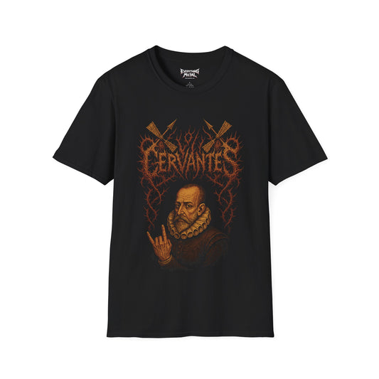 Miguel de Cervantes Metal Unisex Shirt #2