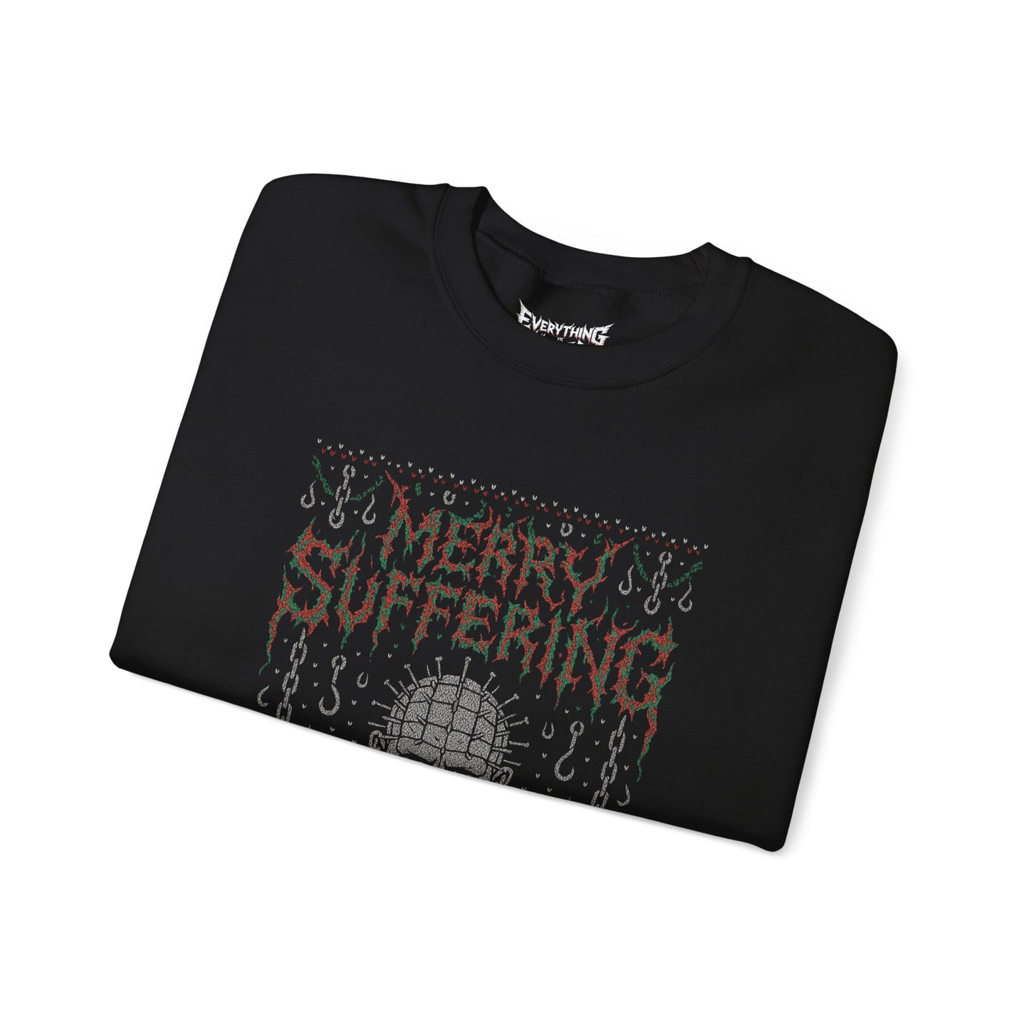 Merry Suffering Ugly Christmas Sweatshirt