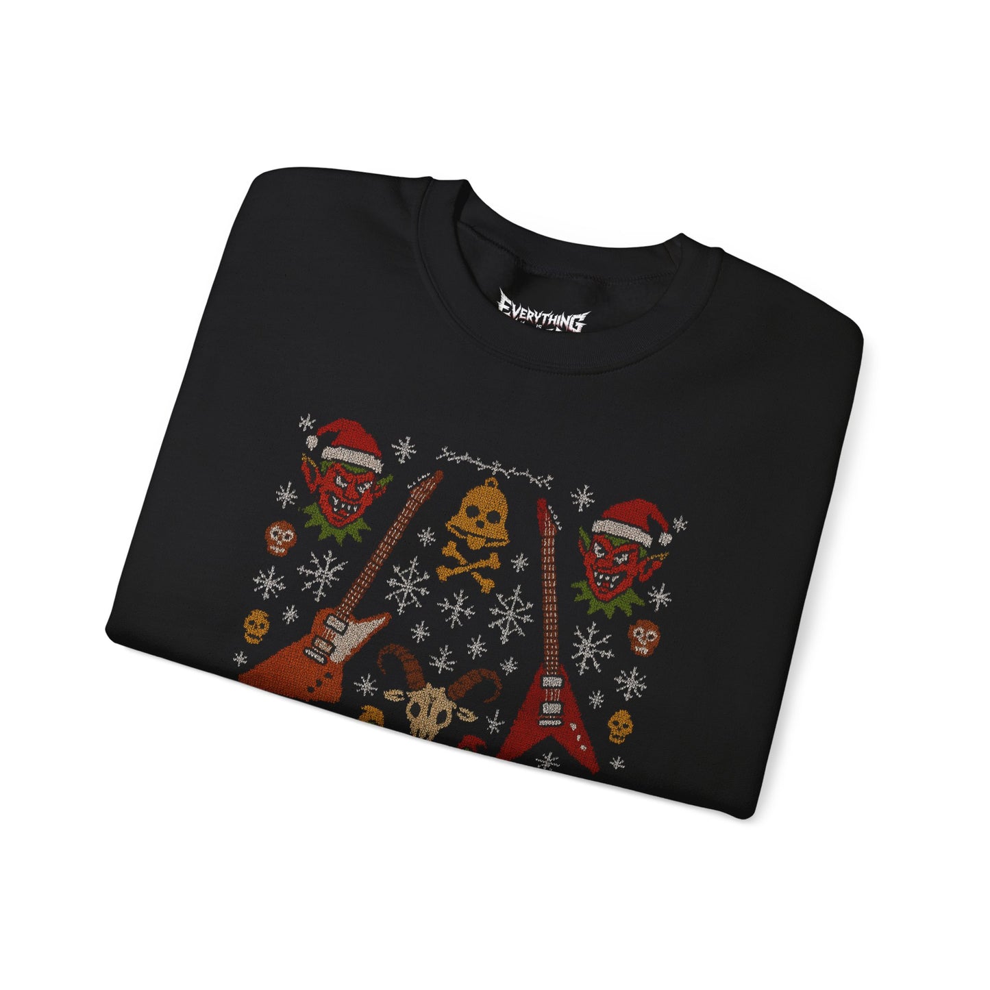 Metal Mayhem Ugly Christmas Sweatshirt