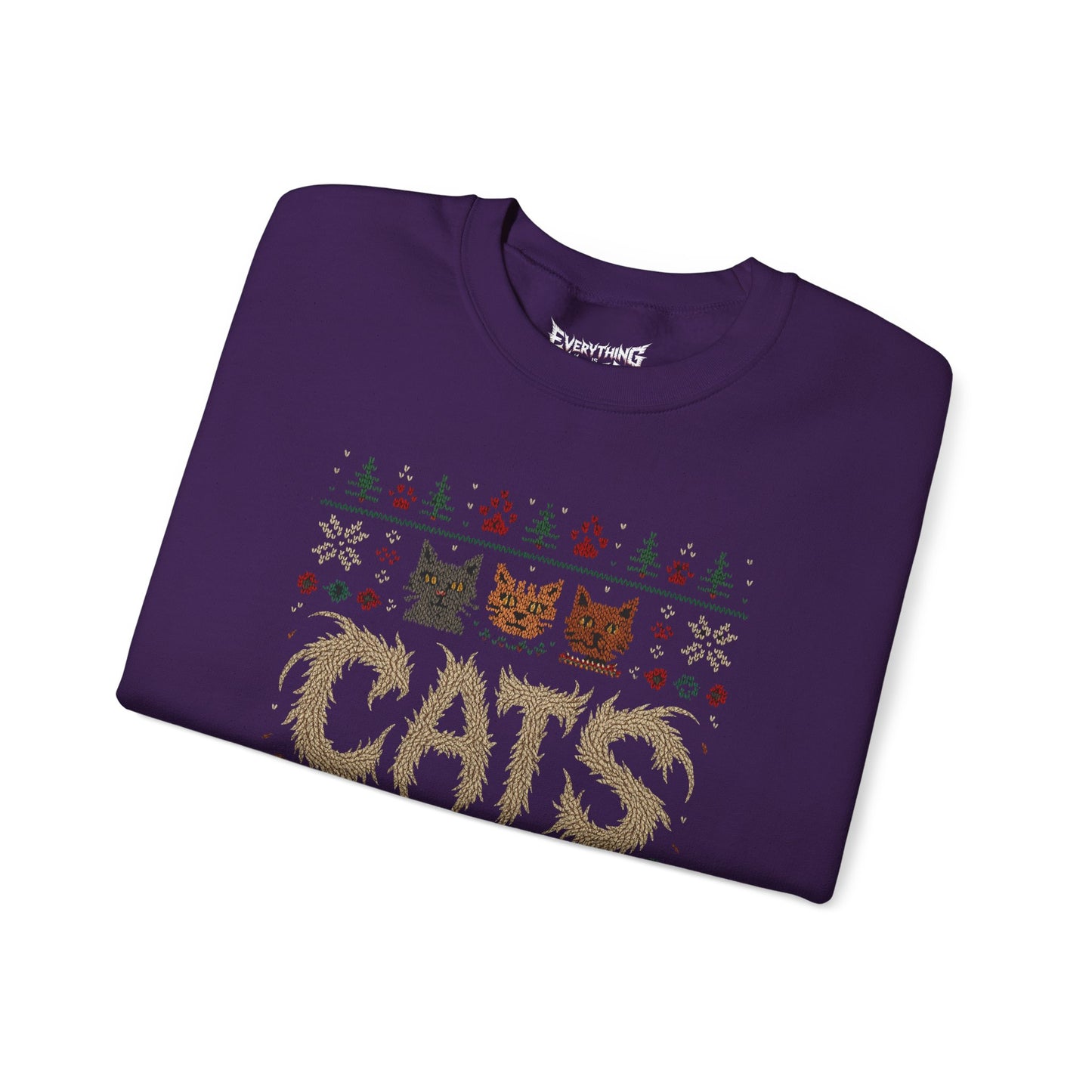 Cats Ugly Christmas Sweatshirt