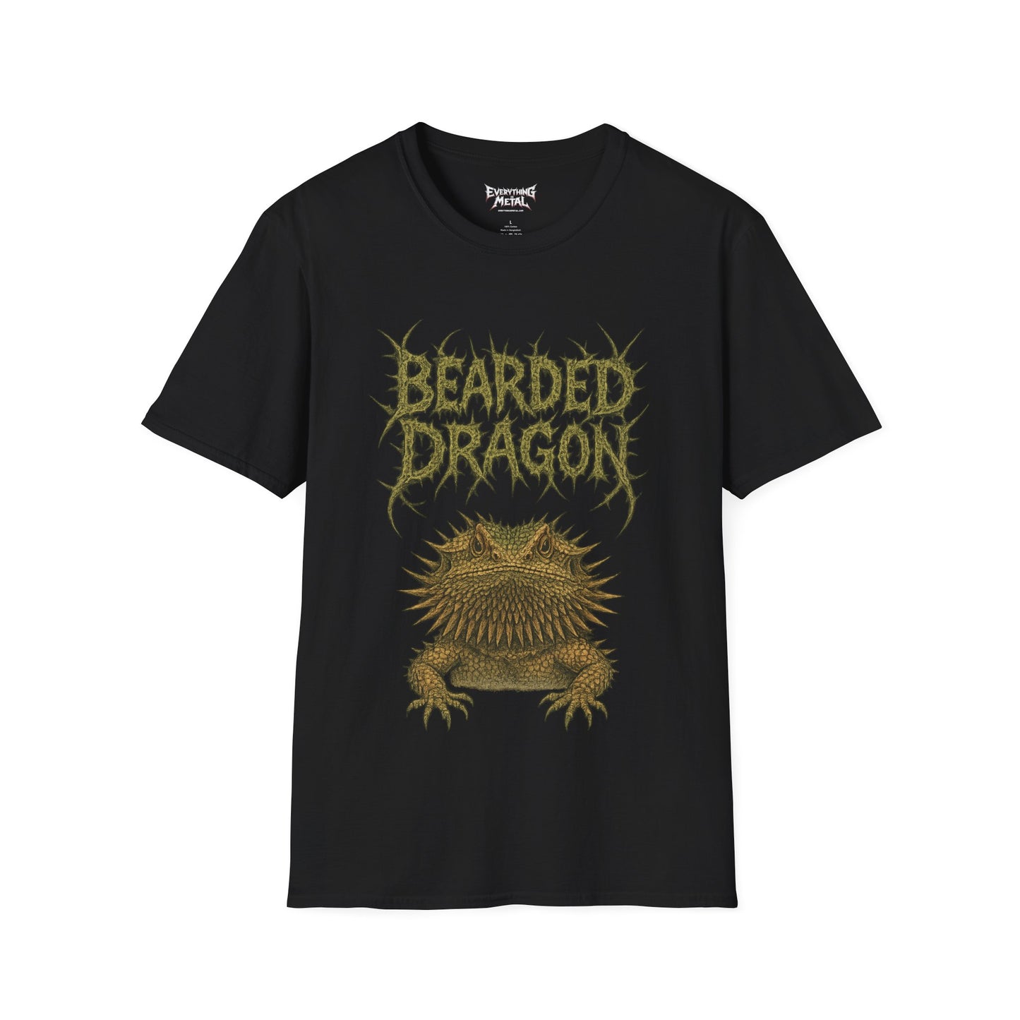 Bearded Dragon Metal Unisex Shirt