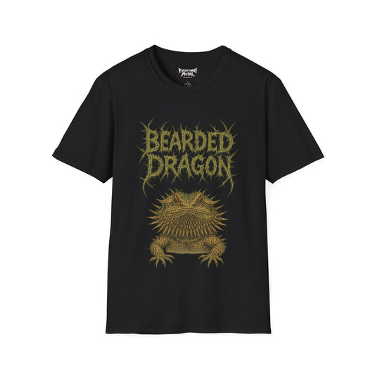 Bearded Dragon Metal Unisex Shirt