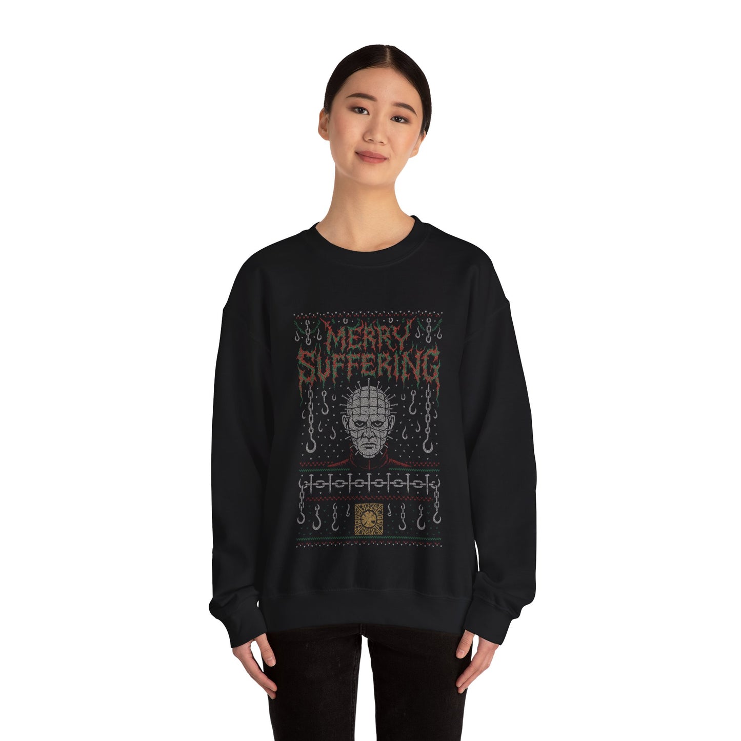 Merry Suffering Ugly Christmas Sweatshirt
