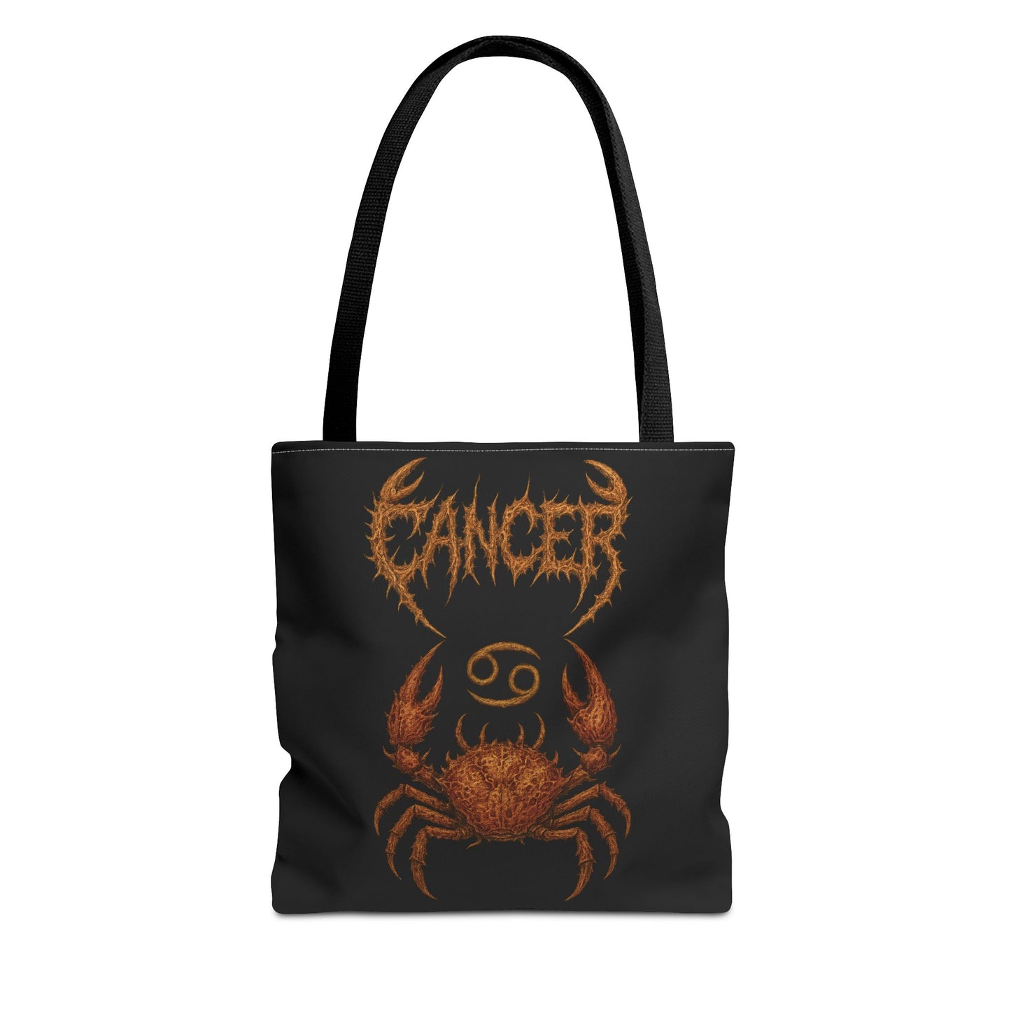 Cancer Zodiac Metal Tote Bag