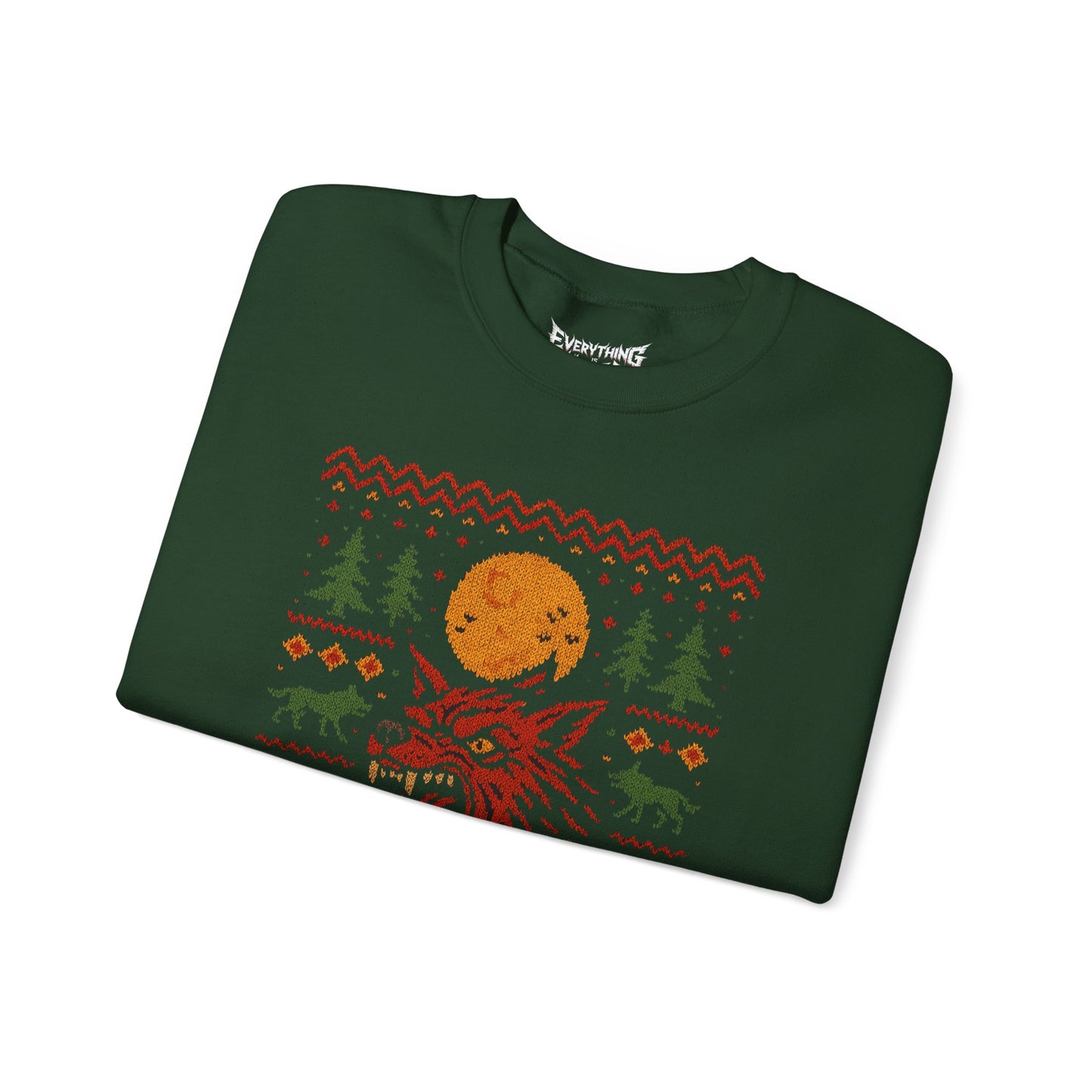 Werewolf Ugly Christmas Sweatshirt