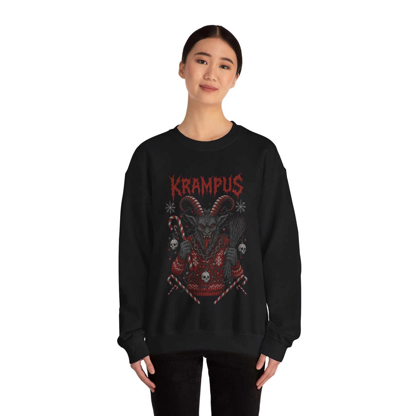 Krampus Ugly Christmas Sweatshirt