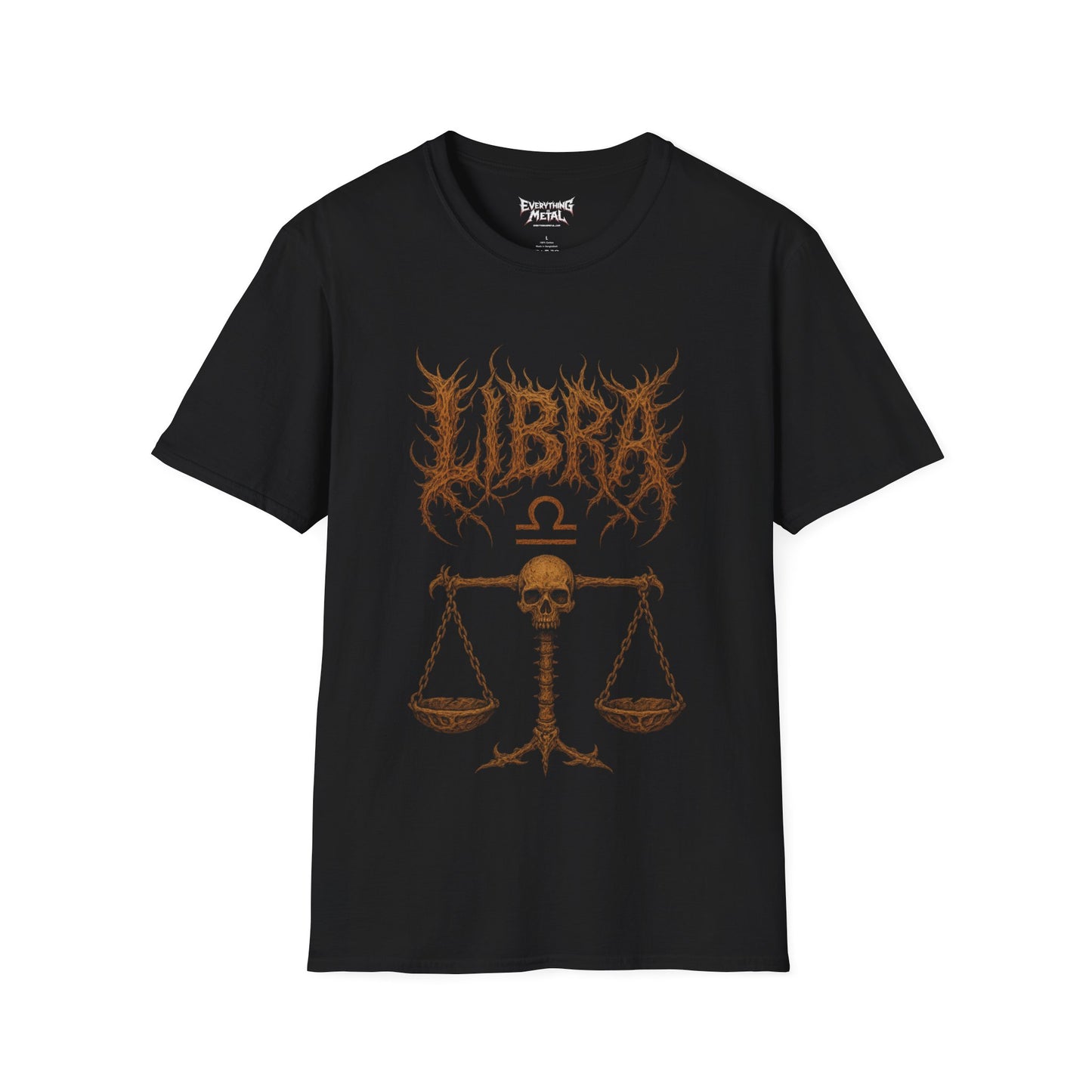 Libra Scales Metal Unisex Shirt