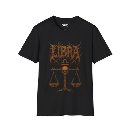 Libra Scales Metal Unisex Shirt