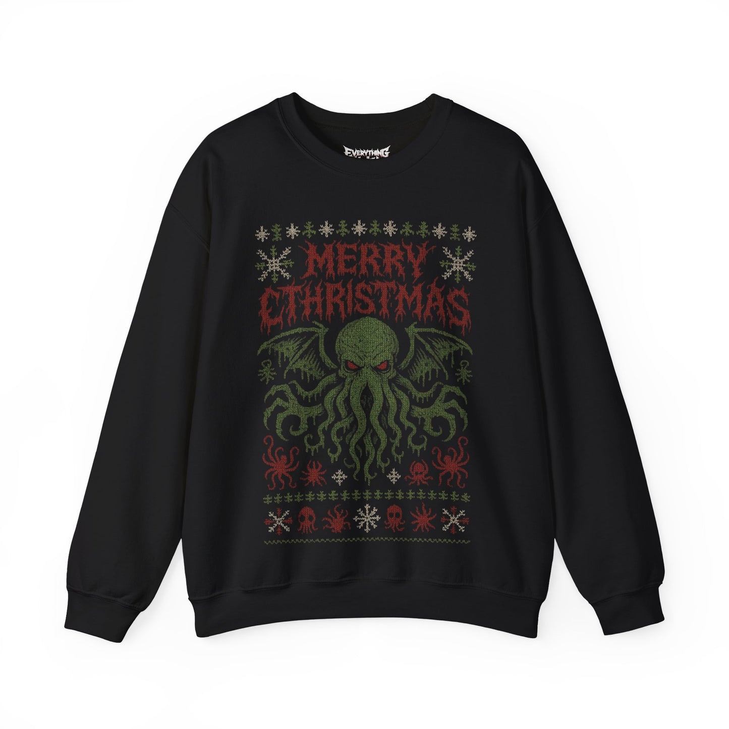 Merry Cthristmas from Cthulhu Ugly Christmas Sweatshirt
