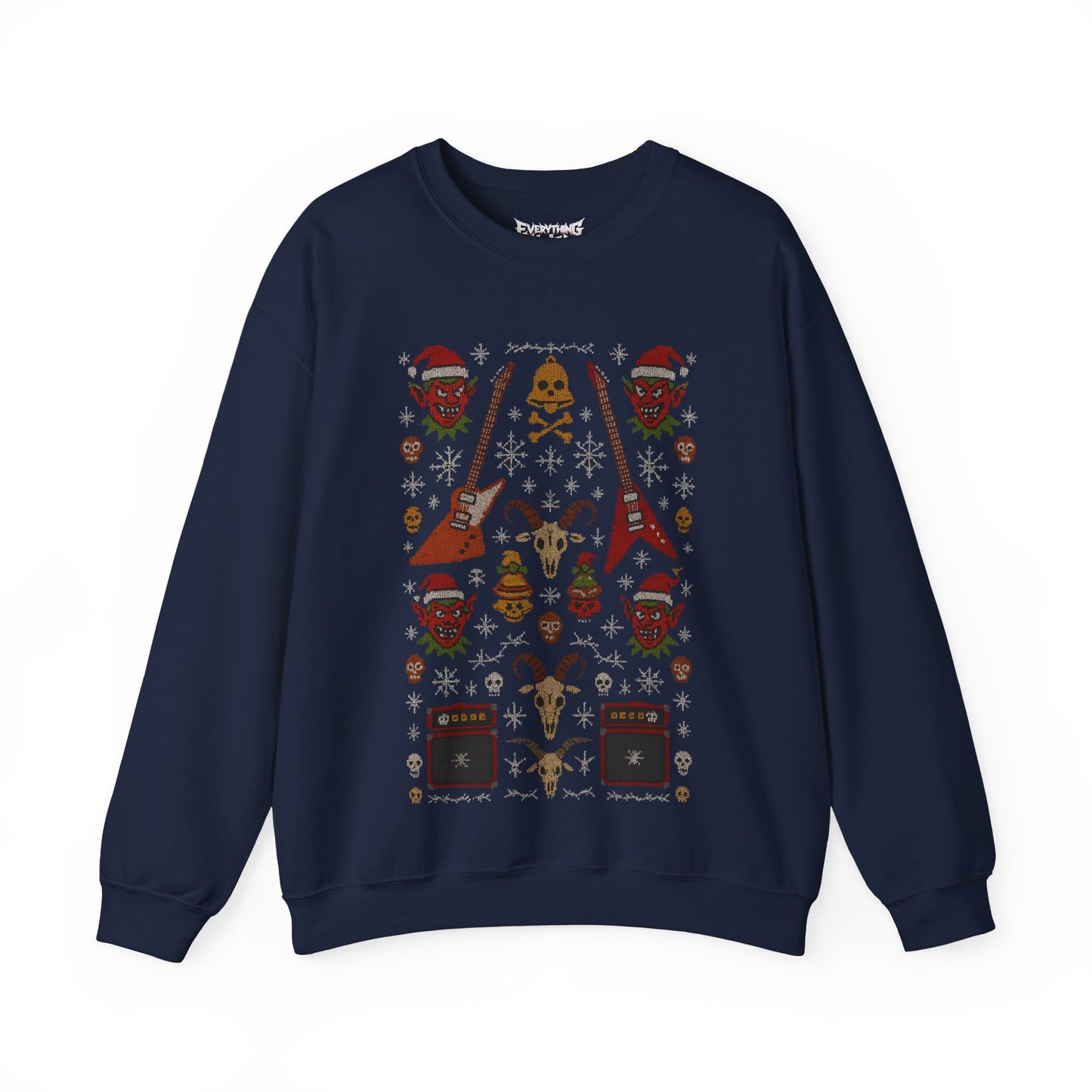 Metal Mayhem Ugly Christmas Sweatshirt