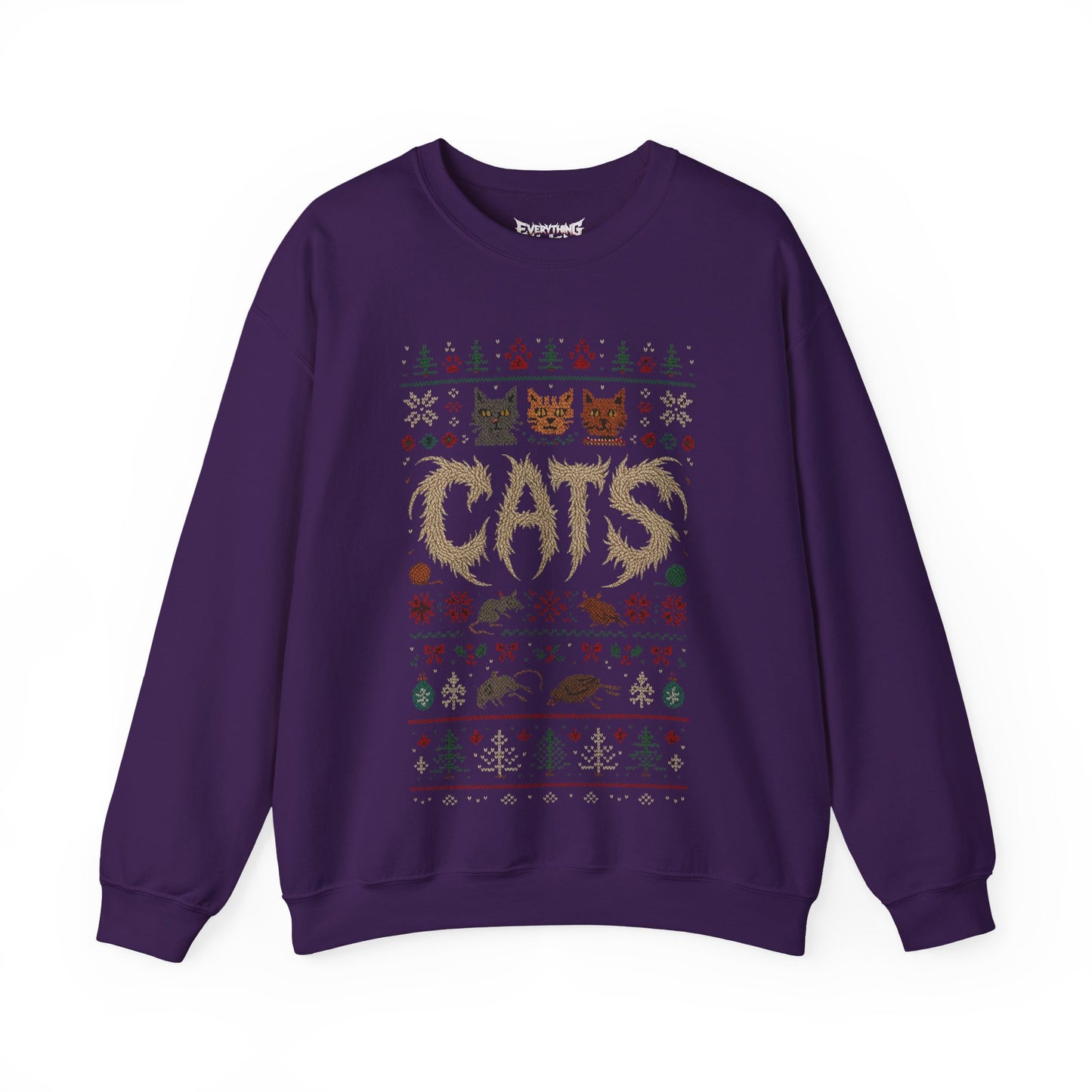 Cats Ugly Christmas Sweatshirt