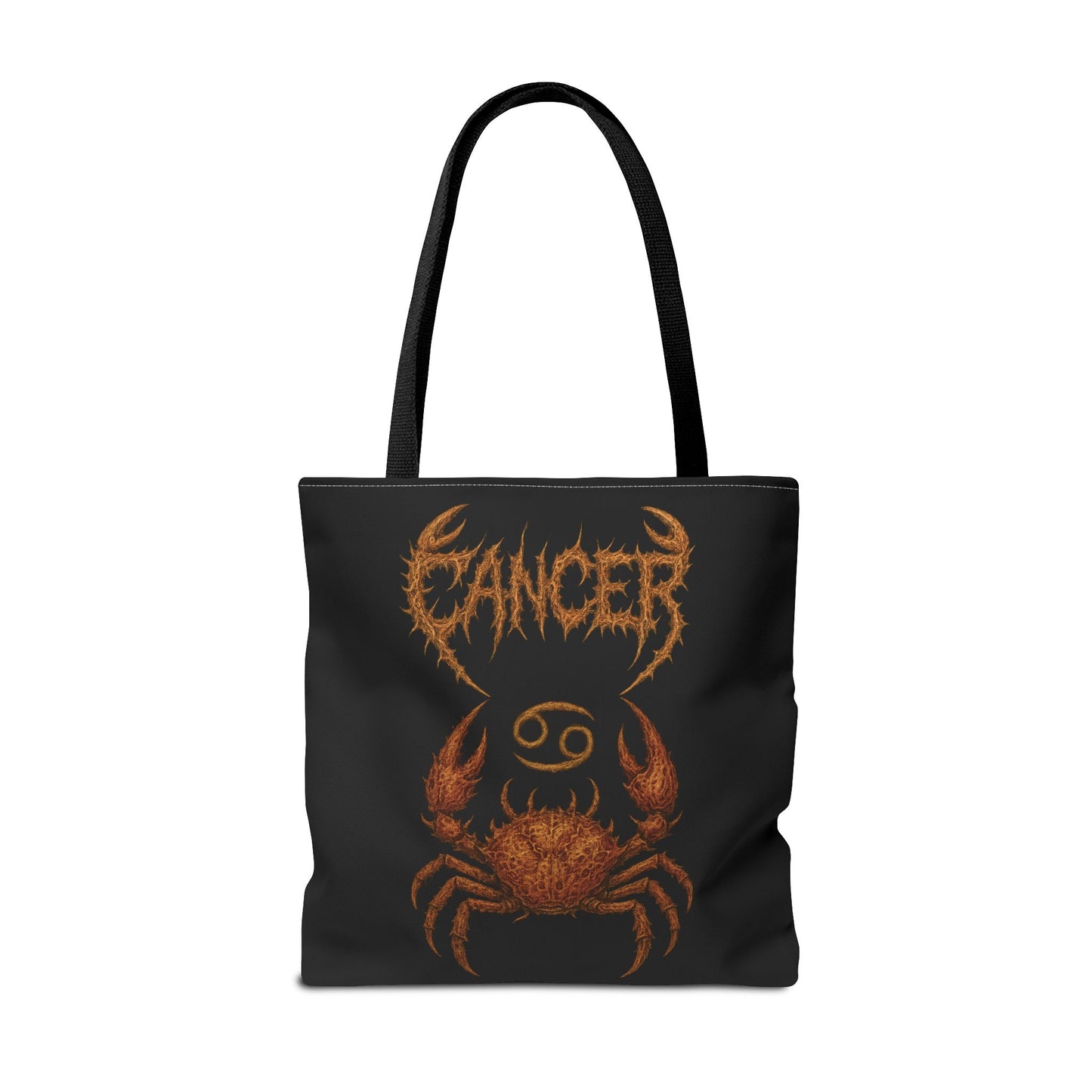 Cancer Zodiac Metal Tote Bag