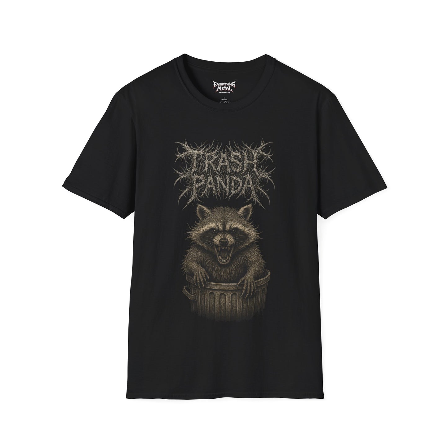 Trash Panda Raccoon Metal Unisex Shirt