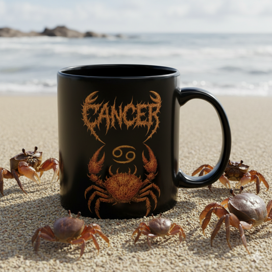 Cancer Crab Zodiac Mug - 11oz & 15oz