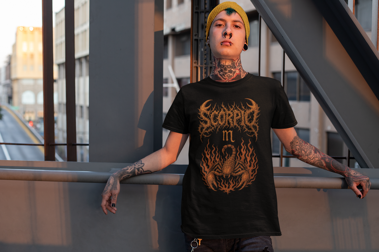 Scorpio Metal Unisex Shirt
